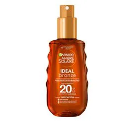 GARNIER, AMBRE SOLAIRE Huile protectrice Bronzage Indice 20 150ml