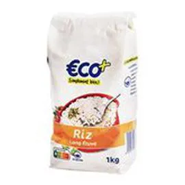 ECO+ Riz long étuvé 1kg