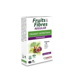 LABORATOIRE ORTIS Complément alimentaire transit intestinal regular fruits & fibres x30