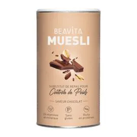 BEAVITA Muesli subtitut de repas contrôle de poids au chocolat 500g