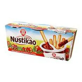 MARQUE REPÈRE, NUSTIKAO Pâte à tartiner Gressins 3x60g