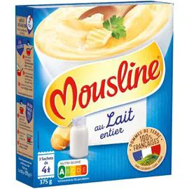 MAGGI, MOUSLINE Purée en flocons au lait entier 3x125g