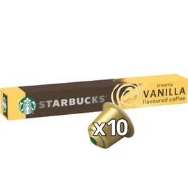 STARBUCKS Café en capsule vanille compatible Nespresso 51g