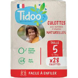 TIDOO Culottes Tailles 5 (12-18kg) x28