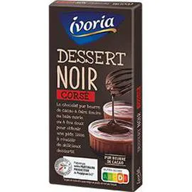 IVORIA Chocolat noir dessert corsé 200g