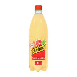 SCHWEPPES Soda saveur agrumes 1l