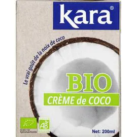 KARA Crème de coco Bio 200ml