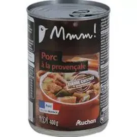 AUCHAN MMM! Porc à la provençale 400g