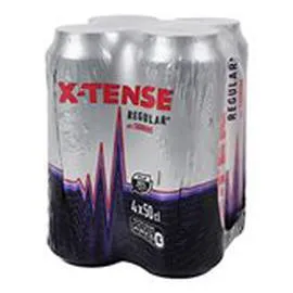 MARQUE REPÈRE, X-TENSE Boisson énergisante Canette 4x50cl
