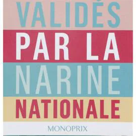 MONOPRIX Mouchoirs blancs triple épaisseur x60