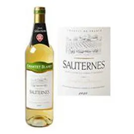 MARQUE REPÈRE, CHANTET BLANET AOC Sauternes vin blanc 75cl