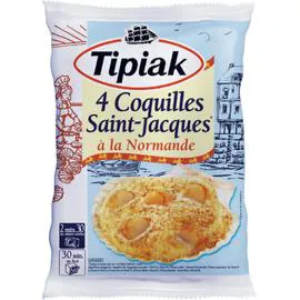 TIPIAK Coquilles St-Jacques à la normande 360g