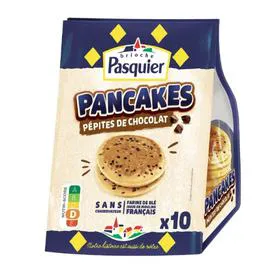 BRIOCHE PASQUIER Pancakes aux pépites de chocolat 350g