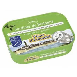 PHARE D'ECKMÜHL Sardine A L'huile D'olive 135g