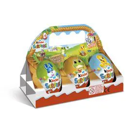 KINDER Oeufs chocolat au lait SURPRISE 120g