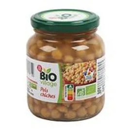 MARQUE REPÈRE, BIO VILLAGE Pois chiche Bio 215g