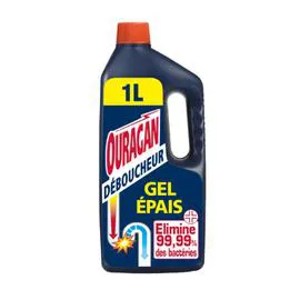 OURAGAN Déboucheur gel épais 1l
