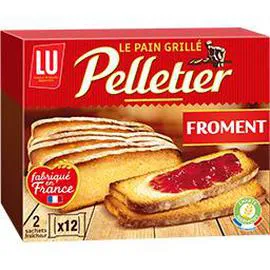 LU, PELLETIER Pain grillé Froment 500g