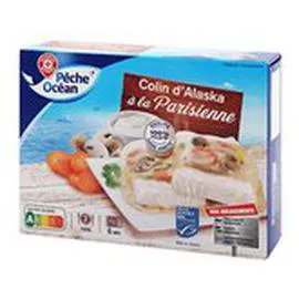 MARQUE REPÈRE, PÊCHE OCÉAN Colin d'Alaska À la parisienne - MSC 400g