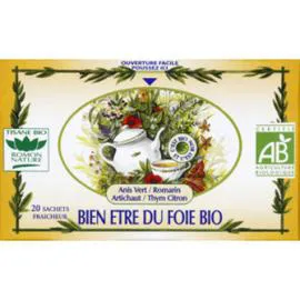 ROMON NATURE Bien Etre Du Foie 20 Sachets Bio 32g