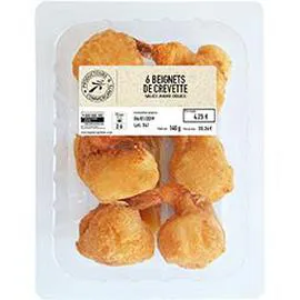 PRODUCTEURS & COMMERÇANTS Beignets de crevette 140g
