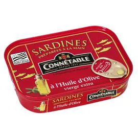 CONNÉTABLE Sardines à l'huile d'olive 135g
