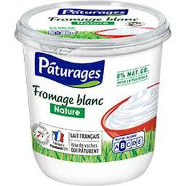 PÂTURAGES Fromage blanc nature 1kg