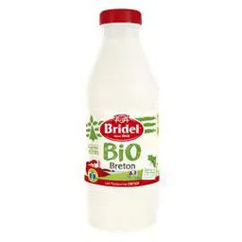 BRIDEL Lait entier bio 1l