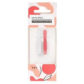 MONOPRIX ACCESSOIRES Pinces À Épiler Mini x2