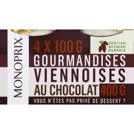 MONOPRIX Dessert Gourmandises viennoises au chocolat 400g