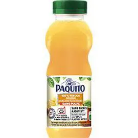 PAQUITO 100% pur jus d'orange 4x20cl