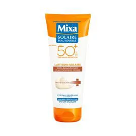 MIXA SOLAIRE Protection Solaire Lait Soin Peaux sensibles Sèches SPF50+ 200ml