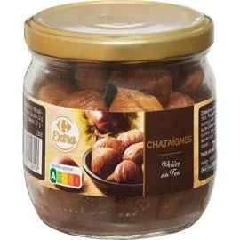 CARREFOUR EXTRA Châtaignes pelées au feu 210g