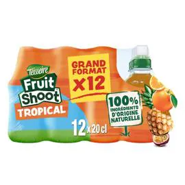 TEISSEIRE Boisson tropical Fruit Shoot 12x20cl