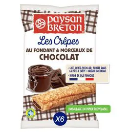 PAYSAN BRETON Crêpes chocolat 6x30g