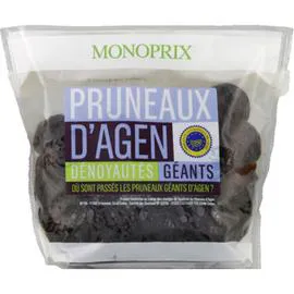 MONOPRIX Pruneaux d Agen géants dénoyautés 500g