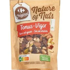 CARREFOUR ORIGINAL Mélange cacahuètes amandes, pistaches 120g
