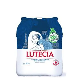 LUTECIA Eau minérale naturelle 6x1,5l