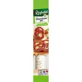 RÉGHALAL Saucisson sec volaille et veau aux noisettes 170g