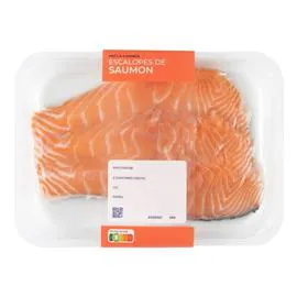  Escalopes de saumon 300g