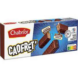 CHABRIOR Gaufrette Caofret' chocolat 150g