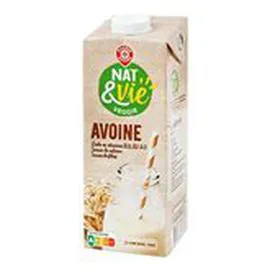 MARQUE REPÈRE, NAT & VIE Boisson a l'avoine Nat&Vie 1l