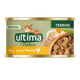 ULTIMA NATURE Aliment pour chat au poulet 85g