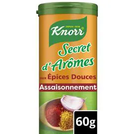 KNORR Assaisonnement en poudre aux épices douce 60g