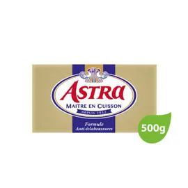ASTRA Margarine doux Maître en Cuisson 500g