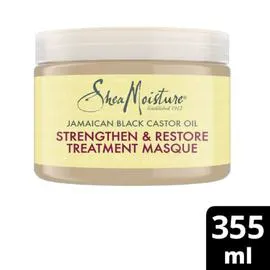 SHEA MOISTURE Masque Capillaire Huile de Ricin Noir de Jamaïque 355ml