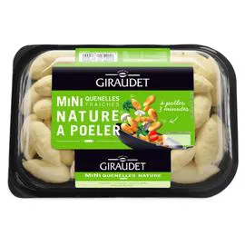 GIRAUDET Mini quenelles fraîches nature 300g