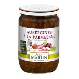 JEAN MARTIN Aubergines à la parmesane 600g