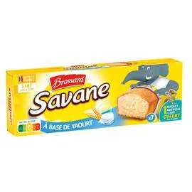BROSSARD, SAVANE Gâteaux Pocket yaourt 7x30g