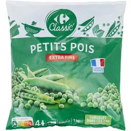 CARREFOUR Petit pois doux extra-fins 1kg